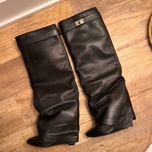 AUTHENTIC Givenchy shark boots size 36.5 (womens 6)